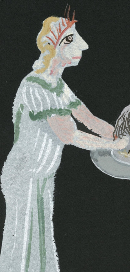 Andr Derain, Composition, Salom, Lithograph