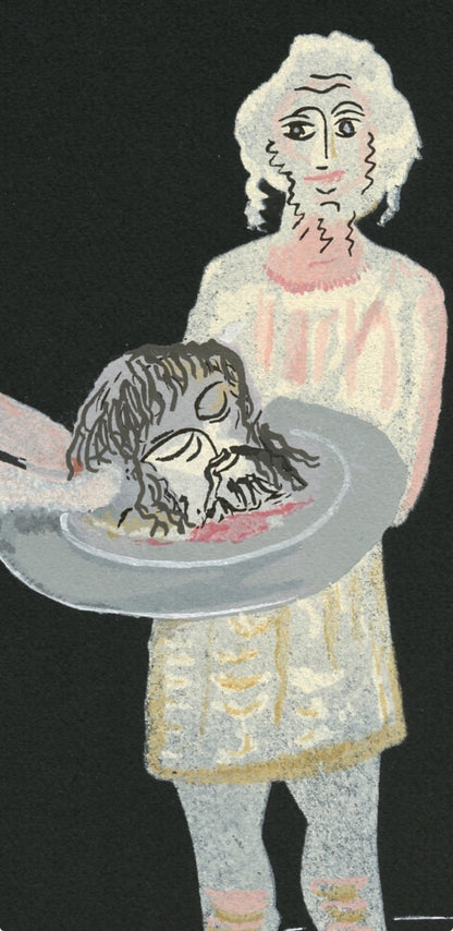 Andr Derain, Composition, Salom, Lithograph