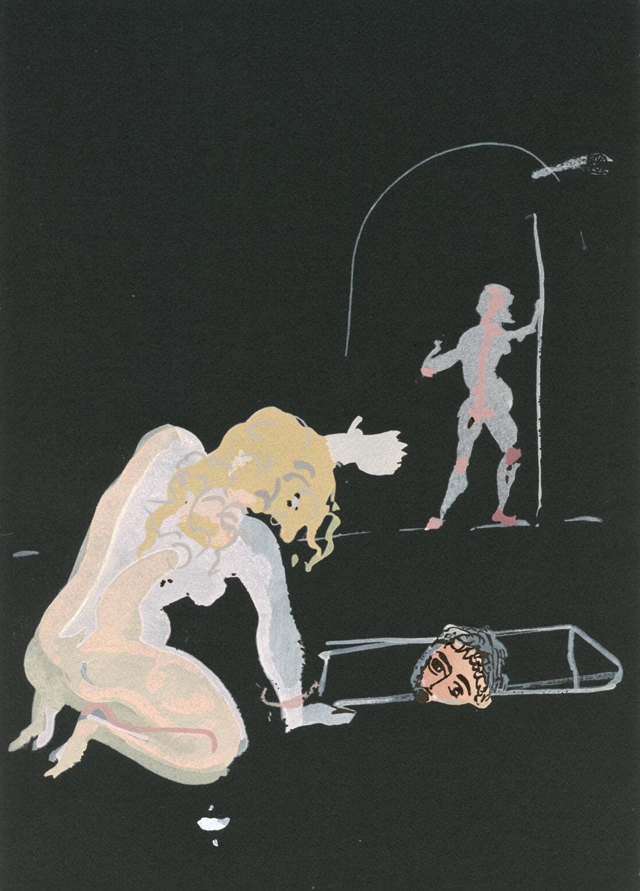 Andr Derain, Composition, Salom, Lithograph