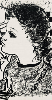 Andr Marchand, Composition, Pierre Feu Provence Noire, Lithograph