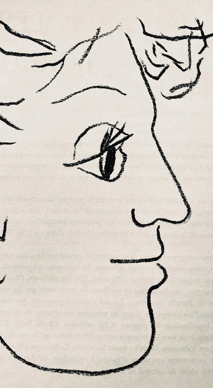 Andr Marchand, Composition, Pierre Feu Provence Noire, Lithograph