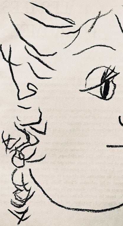 Andr Marchand, Composition, Pierre Feu Provence Noire, Lithograph