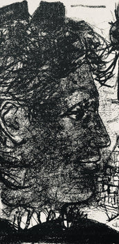 Andr Marchand, Composition, Pierre Feu Provence Noire, Lithograph