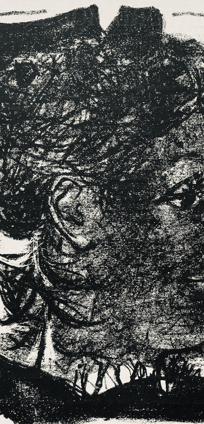 Andr Marchand, Composition, Pierre Feu Provence Noire, Lithograph