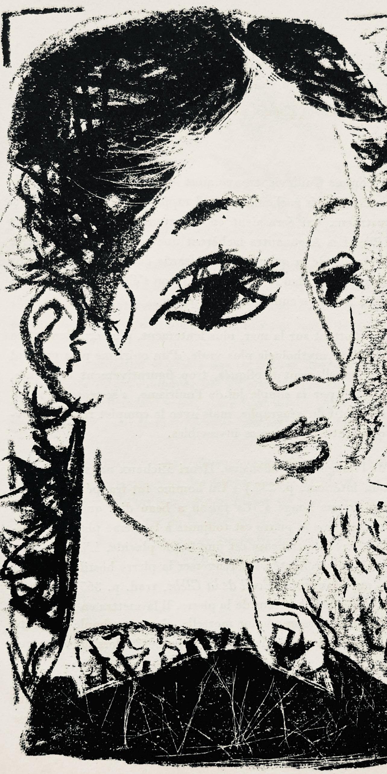 Andr Marchand, Composition, Pierre Feu Provence Noire, Lithograph