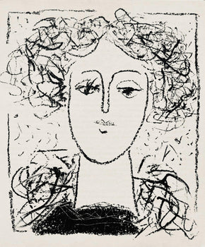 Andr Marchand, Composition, Pierre Feu Provence Noire, Lithograph