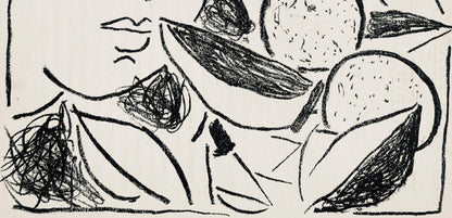 Andr Marchand, Composition, Pierre Feu Provence Noire, Lithograph