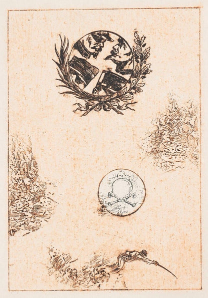 Max Ernst, Composition (Spies/Leppien 218), La Ballade Du Soldat, Lithograph