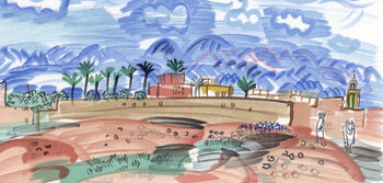 Raoul Dufy, Au Maroc, Lettre Mon Peintre Raoul Dufy, Lithograph