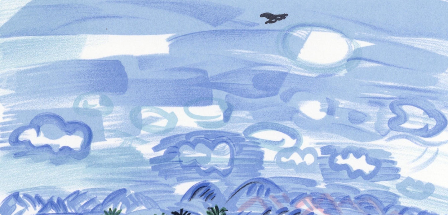 Raoul Dufy, Au Maroc, Lettre Mon Peintre Raoul Dufy, Lithograph