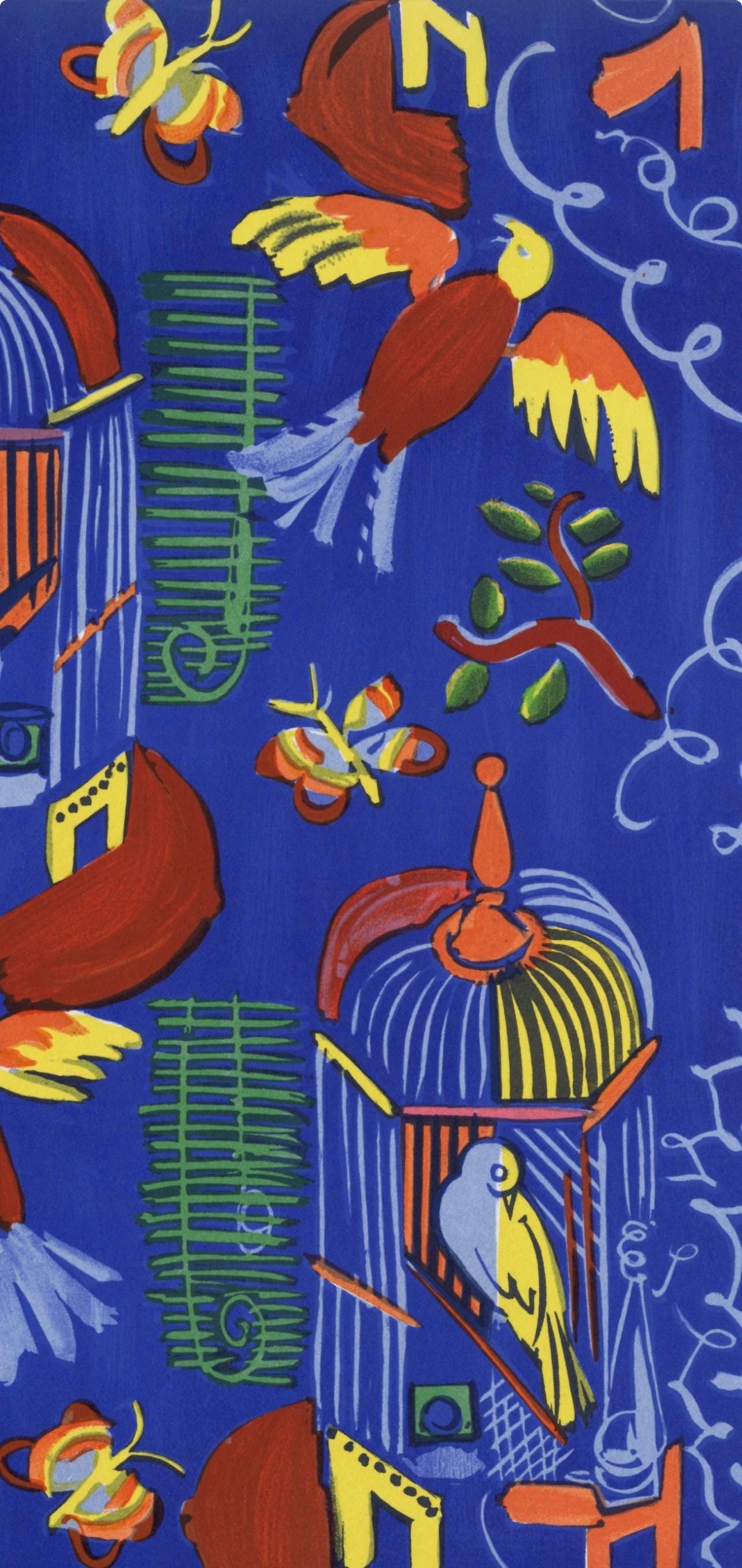 Raoul Dufy, Les Oiseaux, Lettre Mon Peintre Raoul Dufy, Lithograph