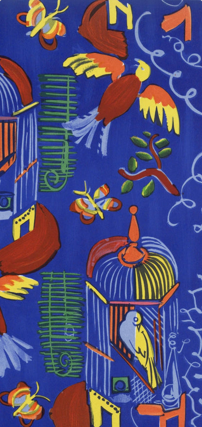Raoul Dufy, Les Oiseaux, Lettre Mon Peintre Raoul Dufy, Lithograph