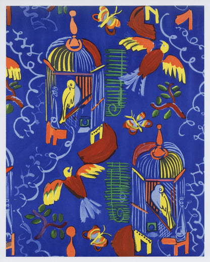 Raoul Dufy, Les Oiseaux, Lettre Mon Peintre Raoul Dufy, Lithograph