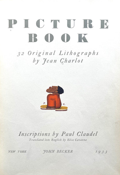 Lithograph - Jean Charlot - Composition