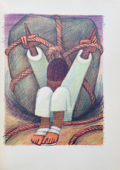 Lithograph - Jean Charlot - Composition