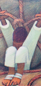 Lithograph - Jean Charlot - Composition