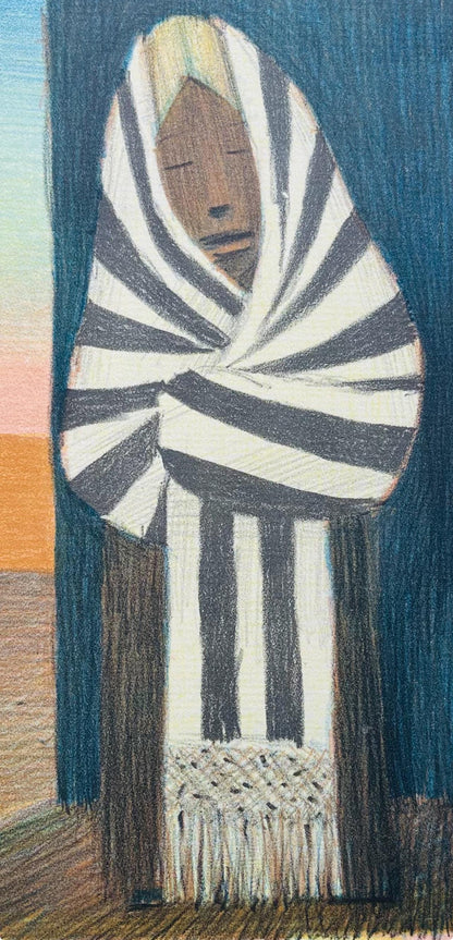 Lithograph - Jean Charlot - Composition