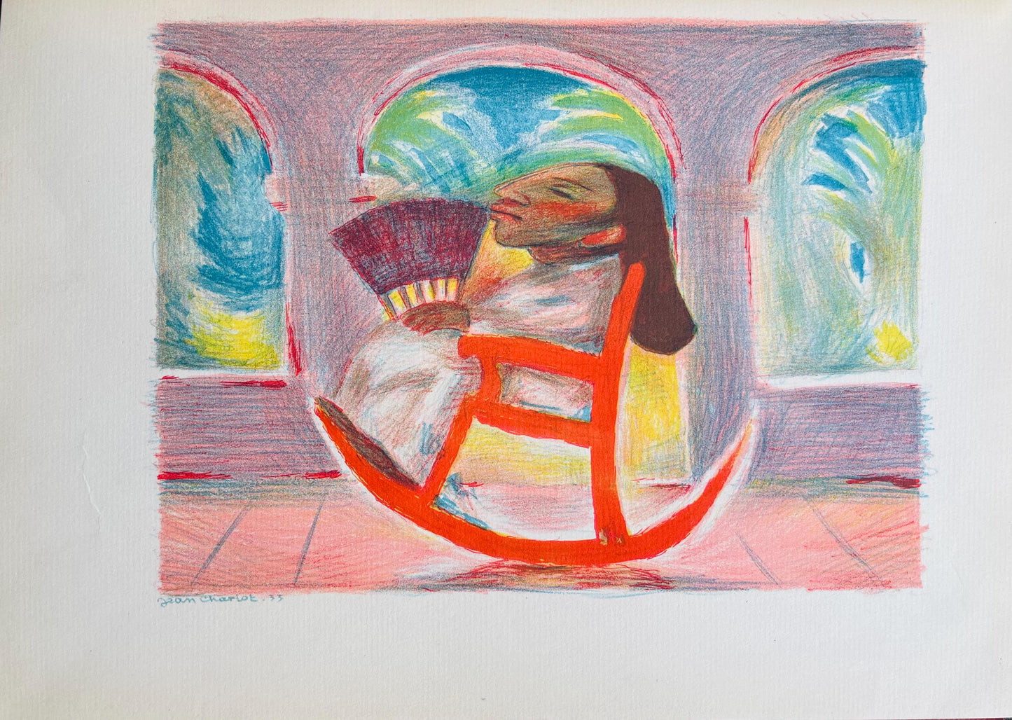 Jean Charlot, Composition Lithograph