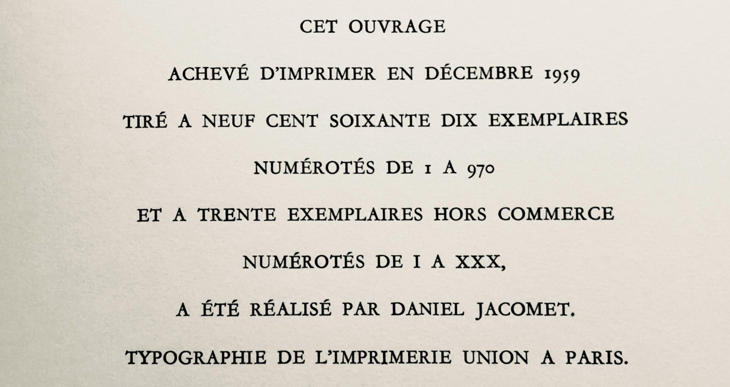 Jacques Villon, En Colre, Douze Contemporains, Lithograph