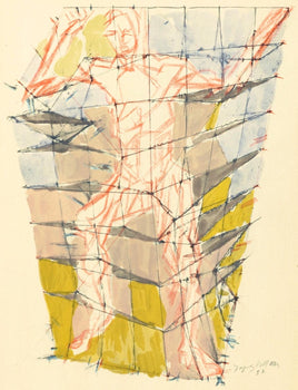 Jacques Villon, En Colre, Douze Contemporains, Lithograph