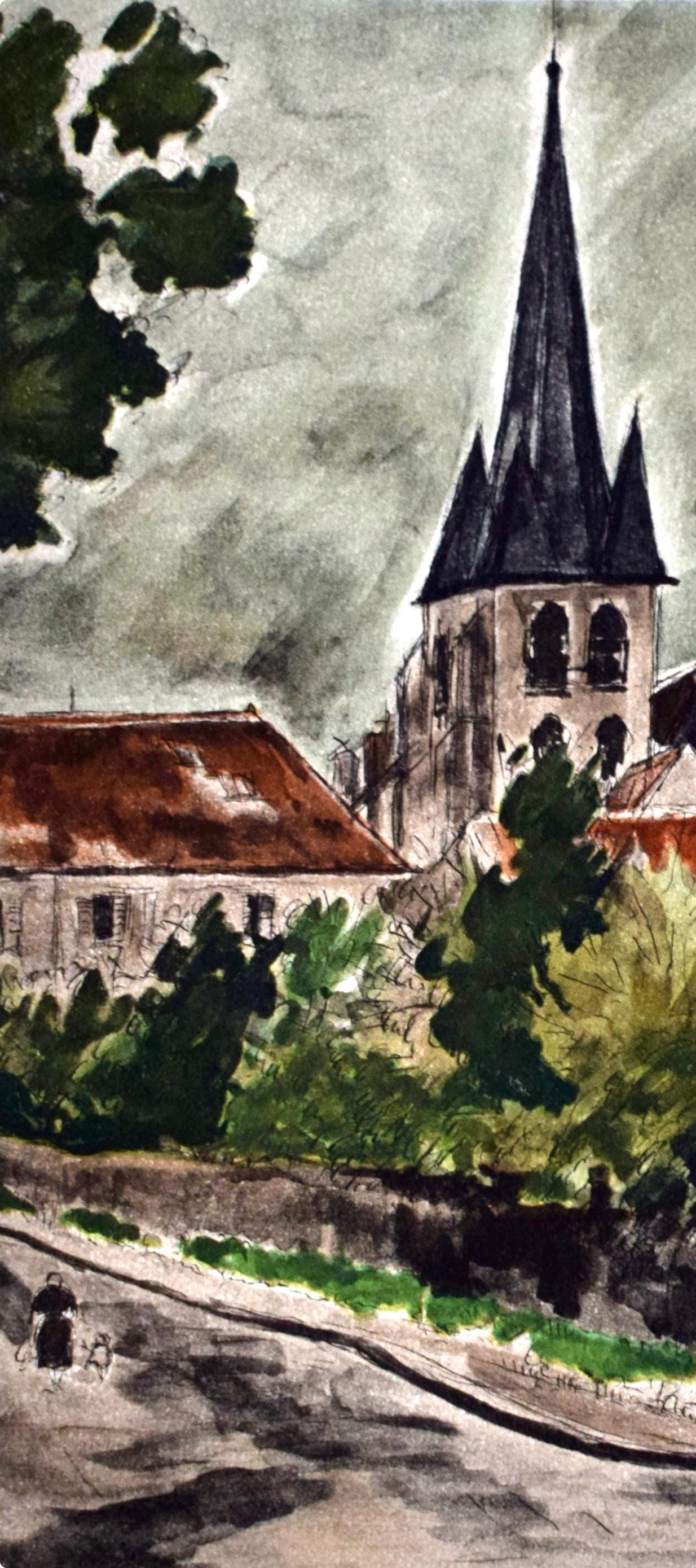 Andr Dunoyer De Segonzac, Composition, Les Peintres Mes Amis, Lithograph