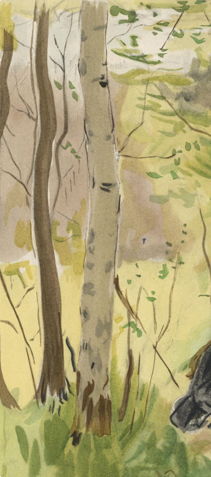 Berthe Morisot, Le Goter, Berthe Morisot Seize Aquarelles, Lithograph