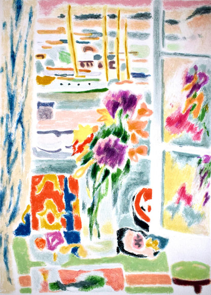 Jules Cavaills, Composition, Les Peintres Mes Amis, Lithograph