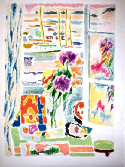 Jules Cavaills, Composition, Les Peintres Mes Amis, Lithograph