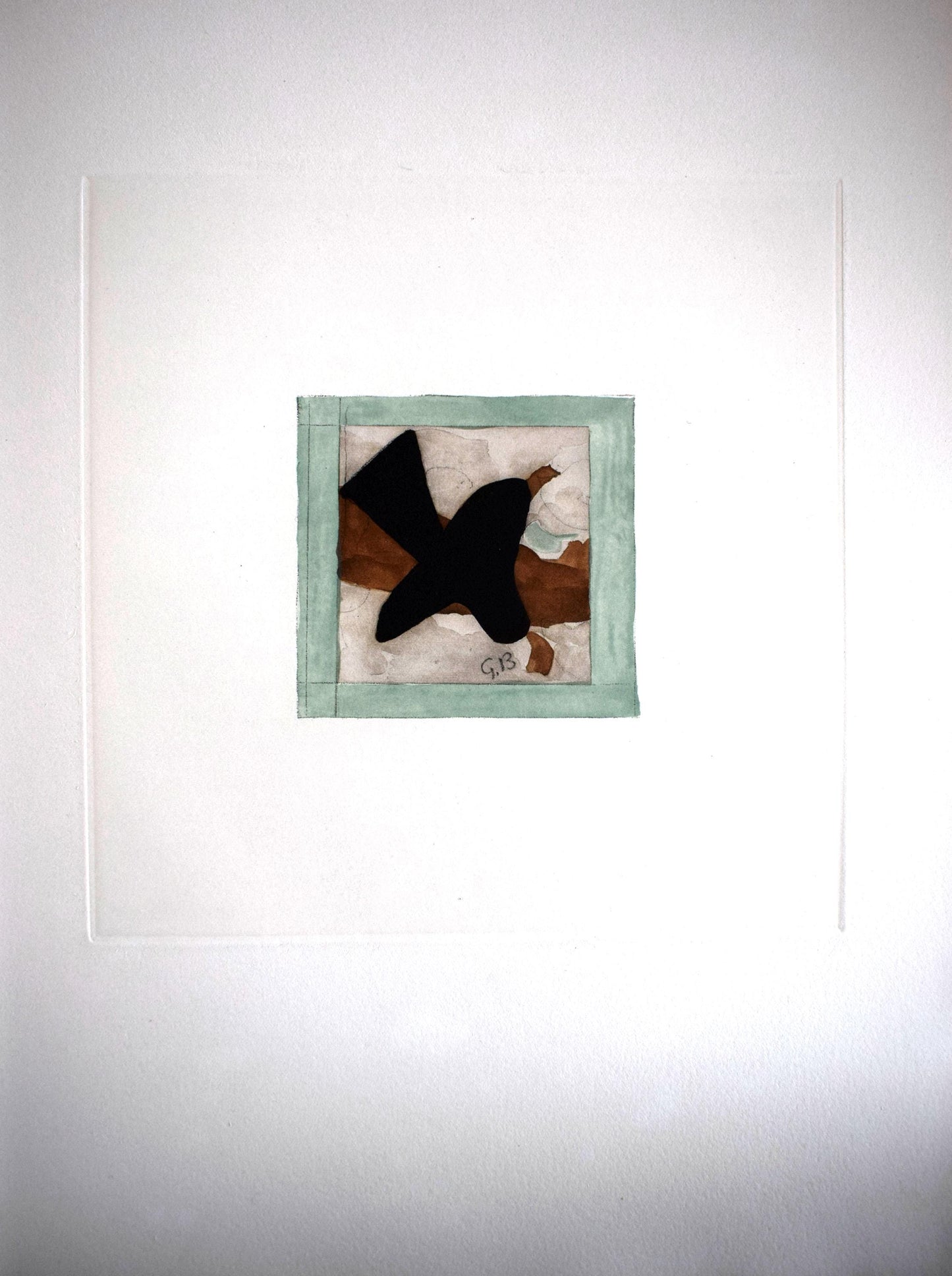 Georges Braque, Composition, Les Peintres Mes Amis, Lithograph