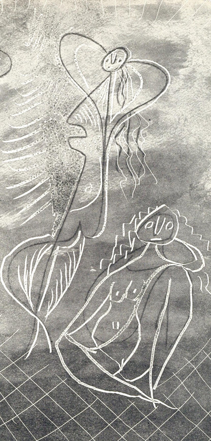 Pablo Picasso, Trois Baigneuses (Bloch 361A-E; Baer 683-688; Cramer 38), La Chvre-Feuille, Engraving