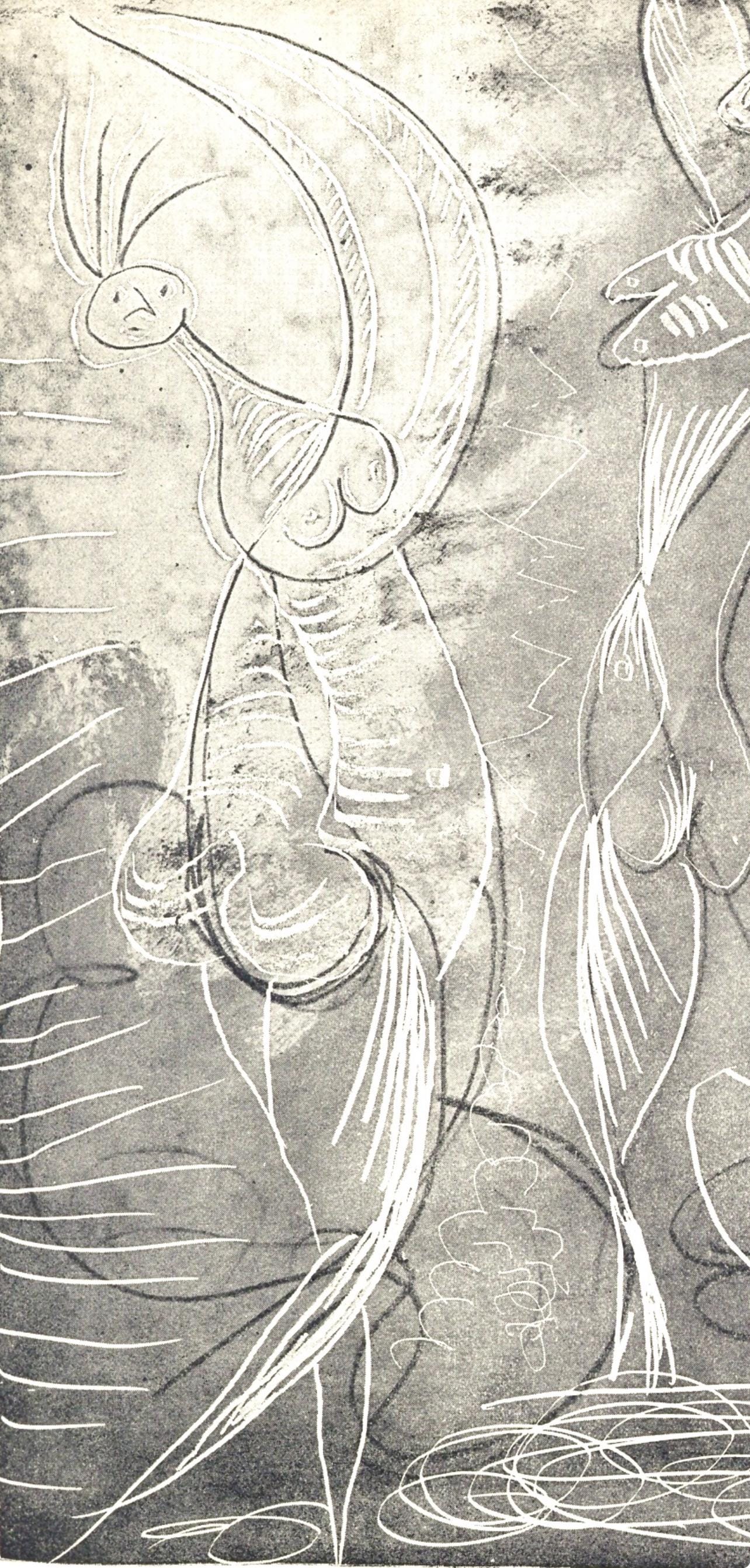 Pablo Picasso, Femme Assise Et Deux Danseuses (Bloch 361A-E; Baer 683-688; Cramer 38), La