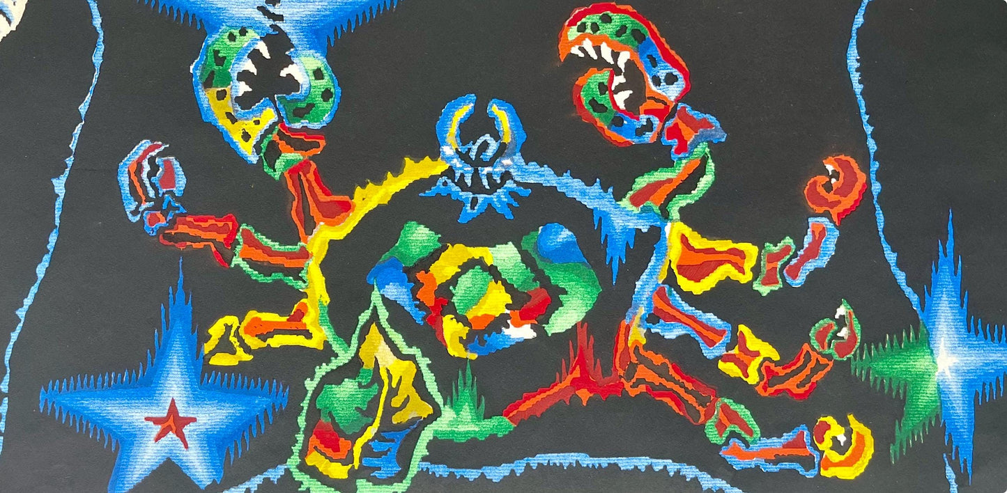 Jean Lurat, Le Cancer (Cancer), Les Signes Du Zodiaque, Lithograph