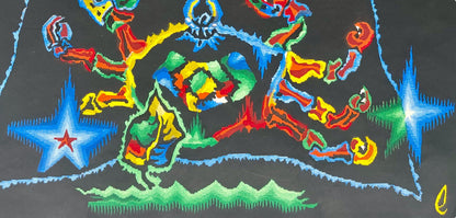 Jean Lurat, Le Cancer (Cancer), Les Signes Du Zodiaque, Lithograph