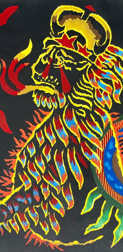 Jean Lurat, Le Lion (Leo), Les Signes Du Zodiaque, Lithograph