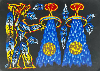 Jean Lurat, Le Verseau (Aquarius), Les Signes Du Zodiaque, Lithograph