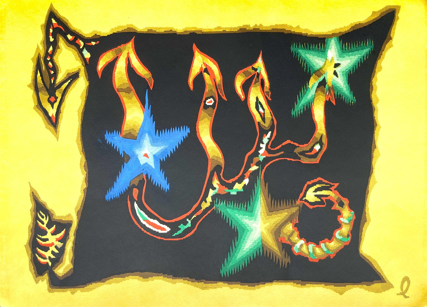 Jean Lurat, Le Scorpion (Scorpio), Les Signes Du Zodiaque, Lithograph