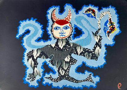 Jean Lurat, La Vierge (Virgo), Les Signes Du Zodiaque, Lithograph