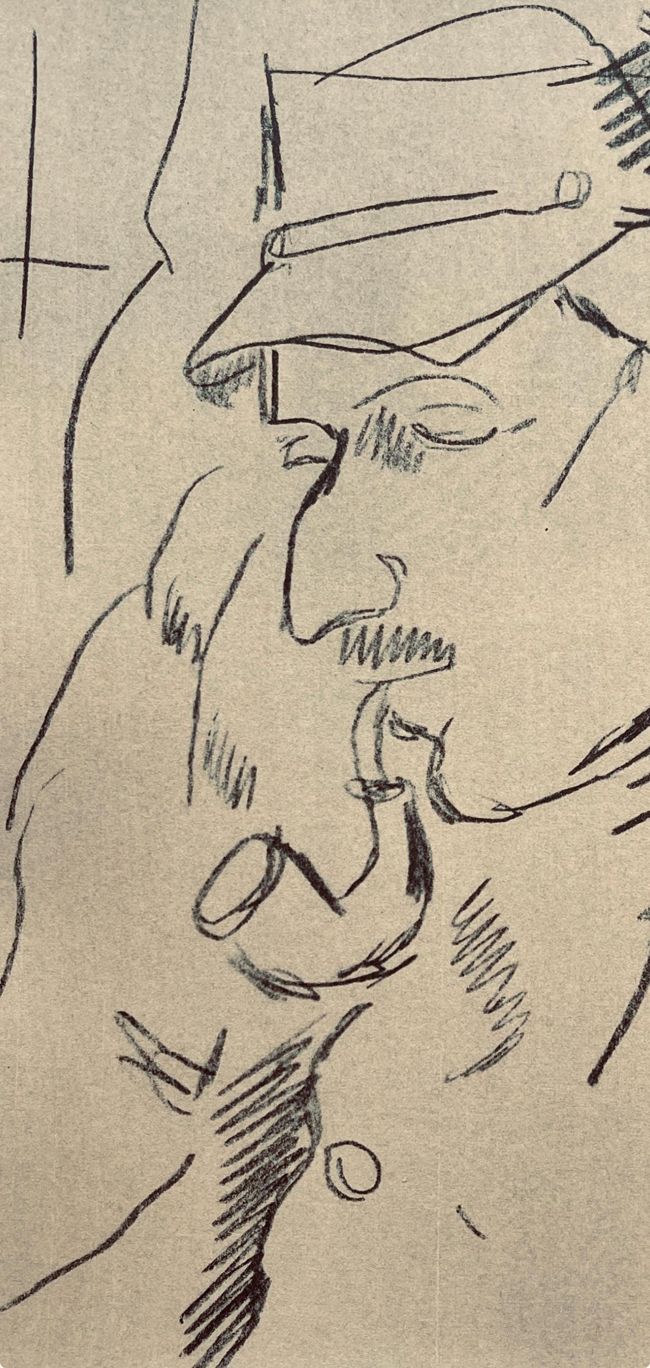 Fernand Lger, Portrait De Mon Caporal De La Cie. 5/4 Du Ier Genie, Fernand Lger, Dessins De Guerre,