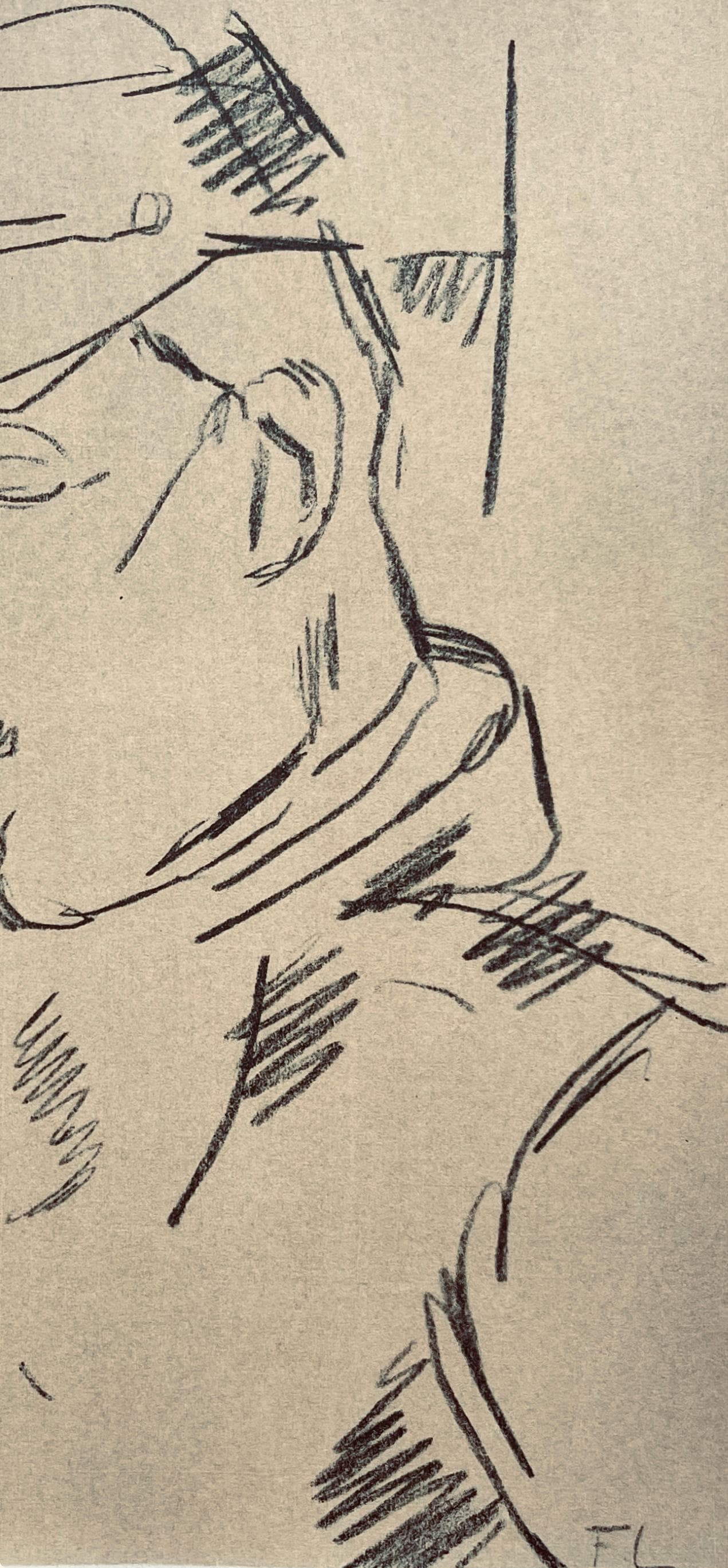 Fernand Lger, Portrait De Mon Caporal De La Cie. 5/4 Du Ier Genie, Fernand Lger, Dessins De Guerre,