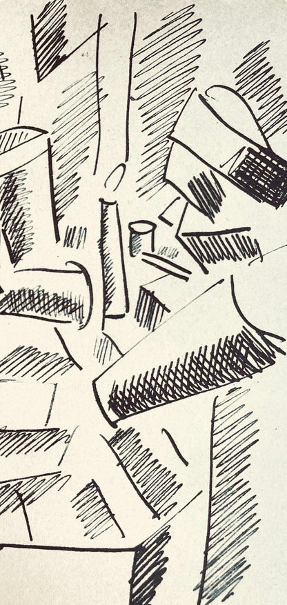 Fernand Lger, Soldats Au Repos, Fernand Lger, Dessins De Guerre, Lithograph