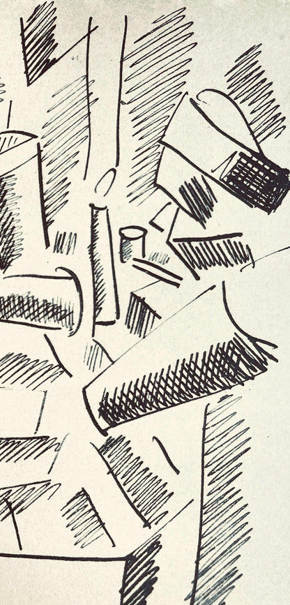 Fernand Lger, Soldats Au Repos, Fernand Lger, Dessins De Guerre, Lithograph