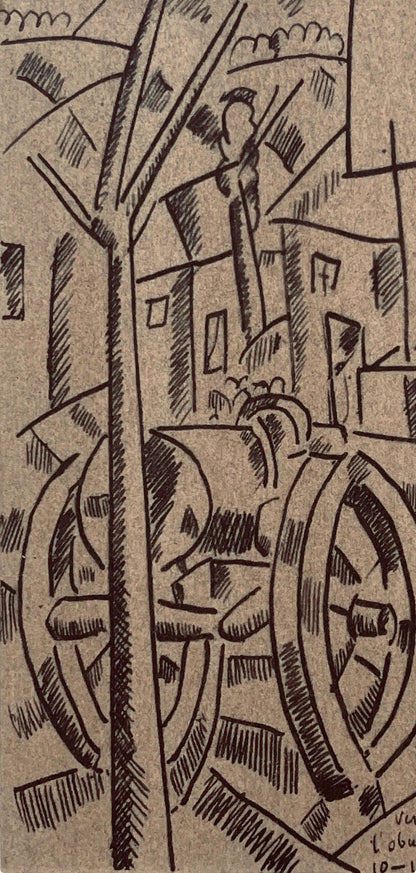 Fernand Lger, L'Obusier De 220, Fernand Lger, Dessins De Guerre, Lithograph