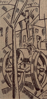 Fernand Lger, L'Obusier De 220, Fernand Lger, Dessins De Guerre, Lithograph