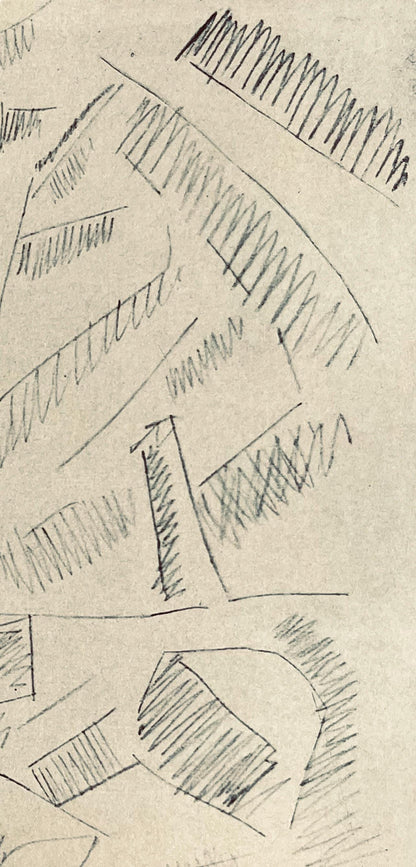 Fernand Lger, Paysage A Verdun, Fernand Lger, Dessins De Guerre, Lithograph