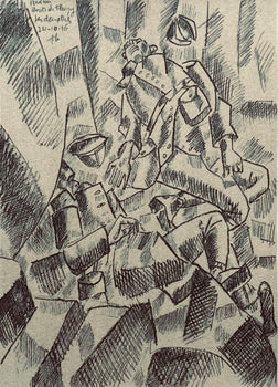 Fernand Lger, Sur La Route De Fleury: Les Deux Tus, Fernand Lger, Dessins De Guerre, Lithograph