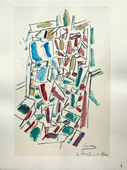 Fernand Lger, Les Foreurs, Fernand Lger, Dessins De Guerre, Lithograph