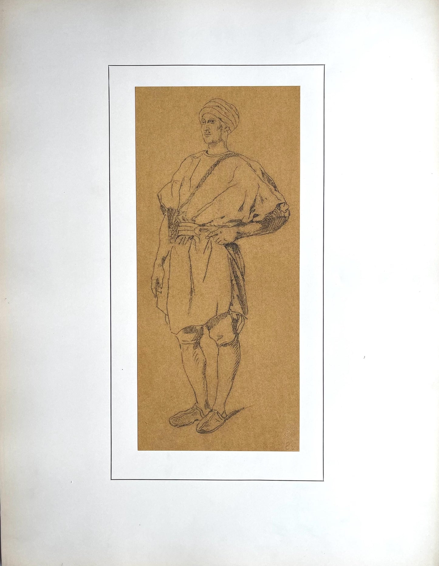 Eugne Delacroix, Composition, Trente Et Un Dessins Et Aquarelles Du Maroc, Lithograph