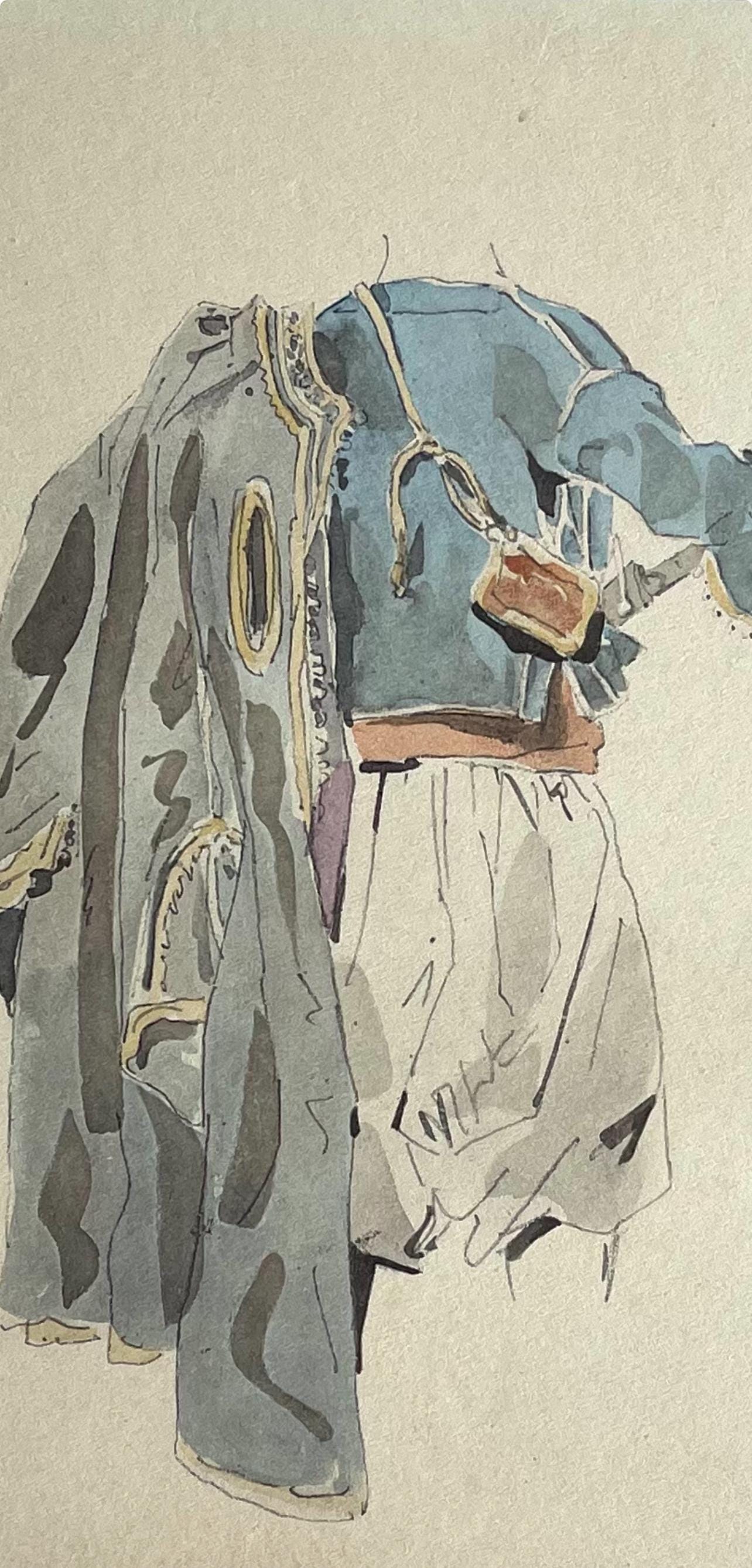 Eugne Delacroix, Composition, Trente Et Un Dessins Et Aquarelles Du Maroc, Lithograph