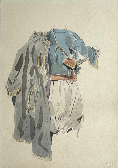 Eugne Delacroix, Composition, Trente Et Un Dessins Et Aquarelles Du Maroc, Lithograph