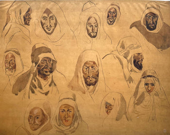 Eugne Delacroix, Composition, Trente Et Un Dessins Et Aquarelles Du Maroc, Lithograph